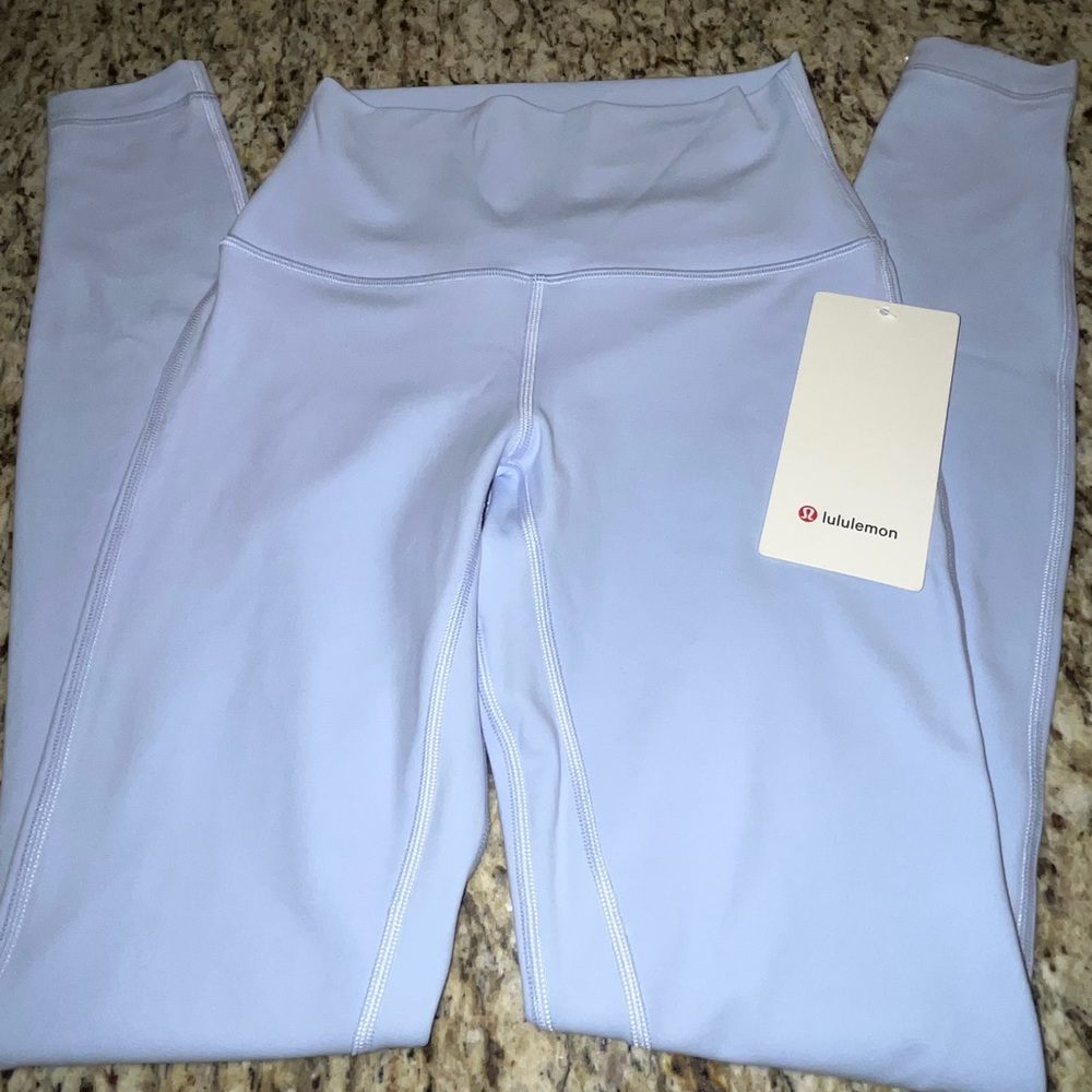 NWT Lululemon Align High-Rise Pant 28"- Pastel Blue